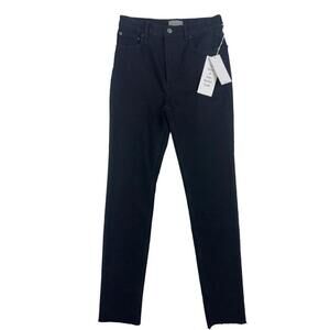 Boyish The Zachary High Waist Stretch Skinny Jeans Black Size 26 W | 29 L